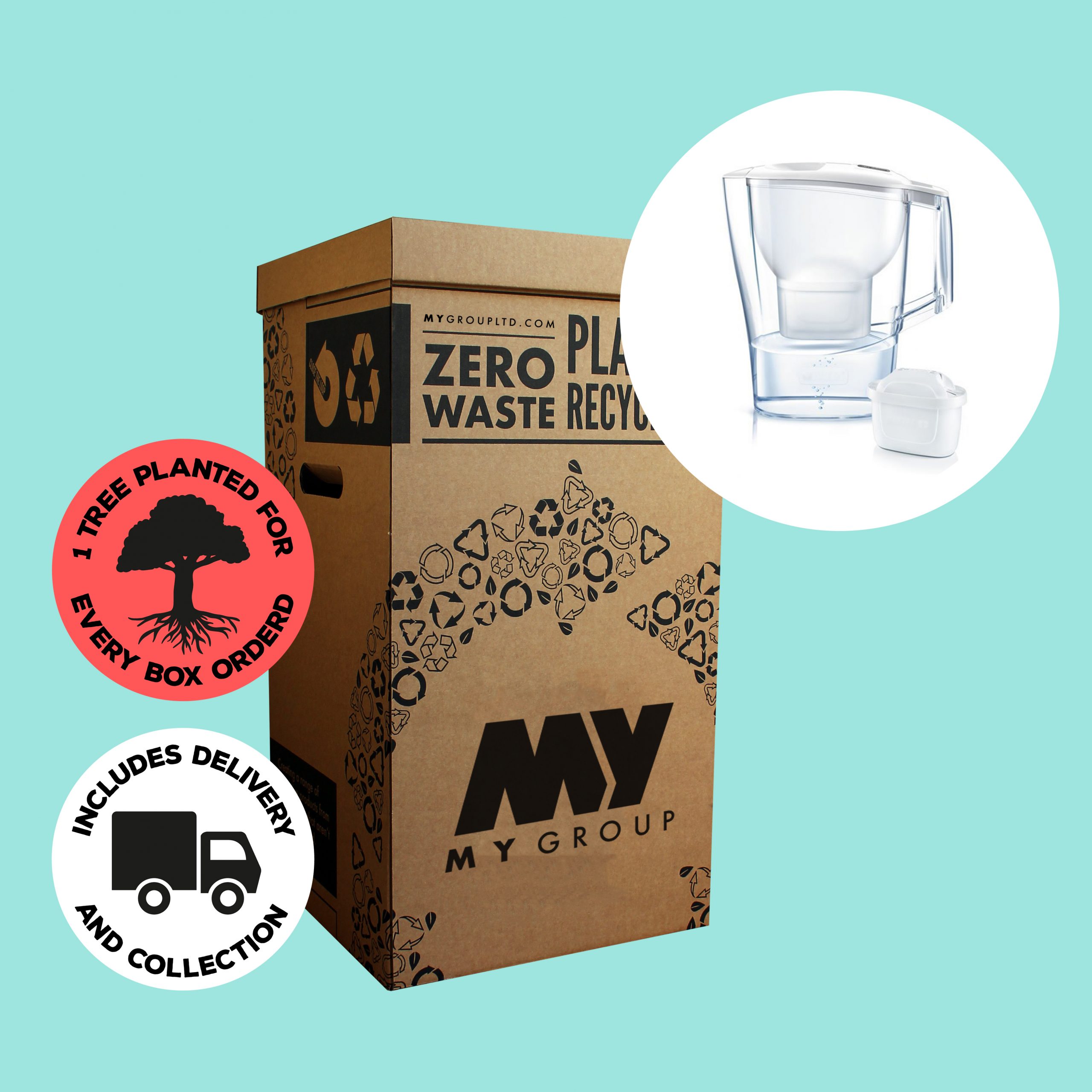 Water Filters/Filters Recycling Box Refactory Plastic Waste Recycling