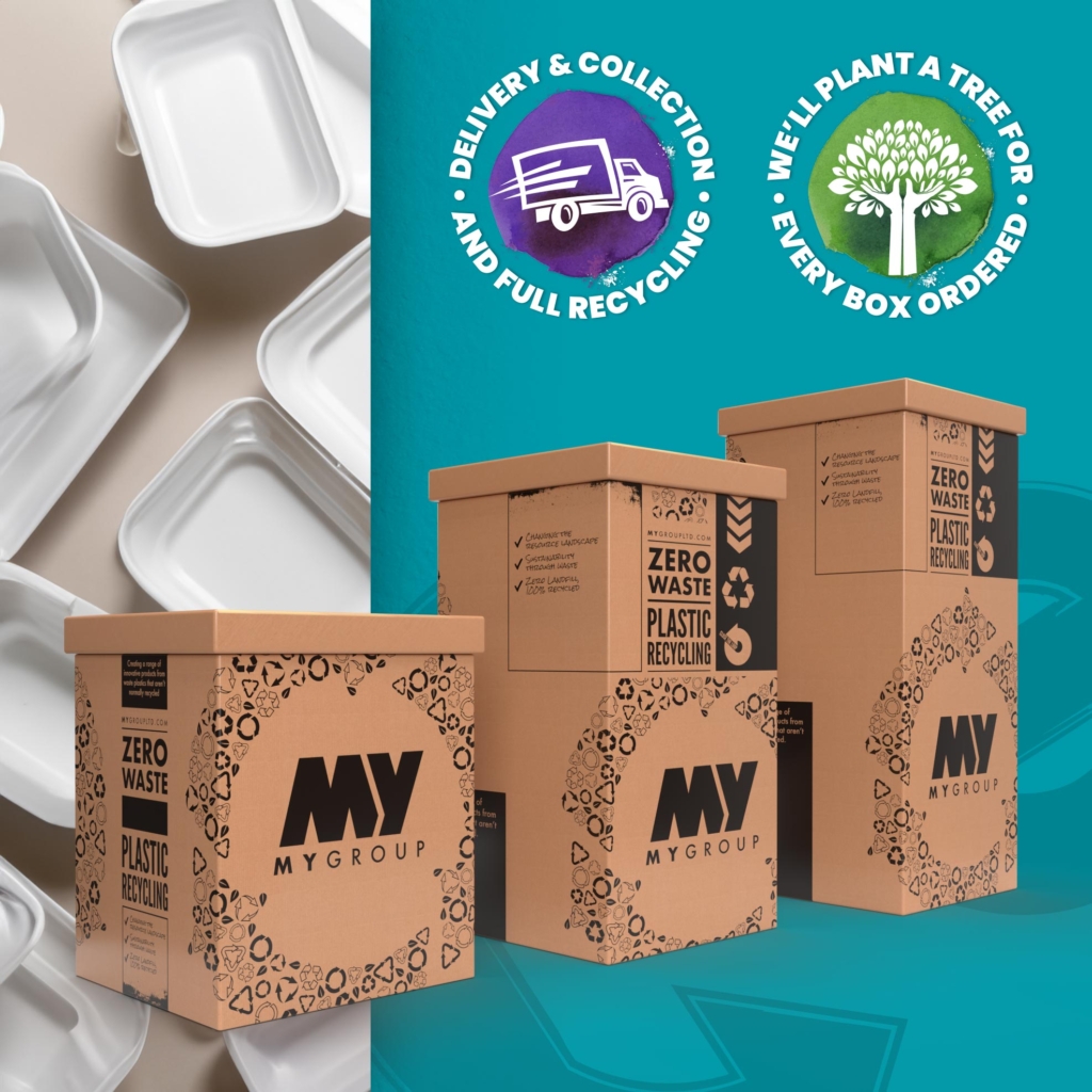 Food Packaging Recycling Box ReFactory Plastic Waste Recycling