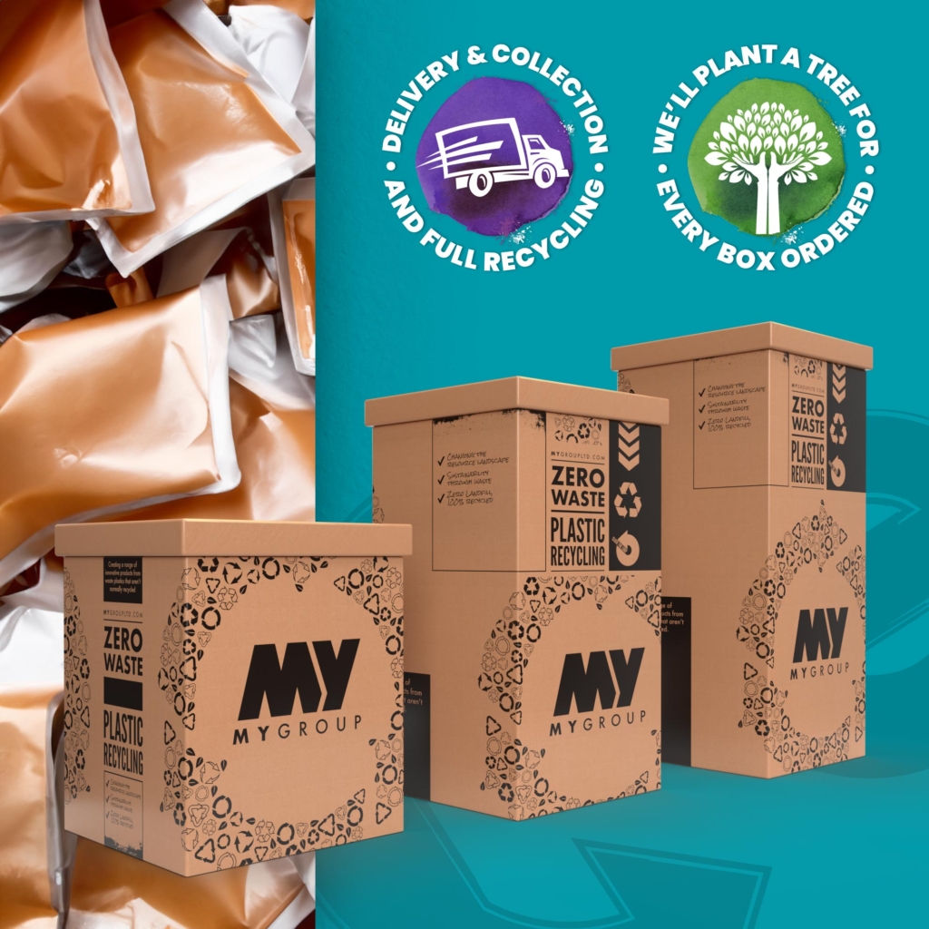 Pet Food Recycling Box ReFactory Plastic Waste Recycling