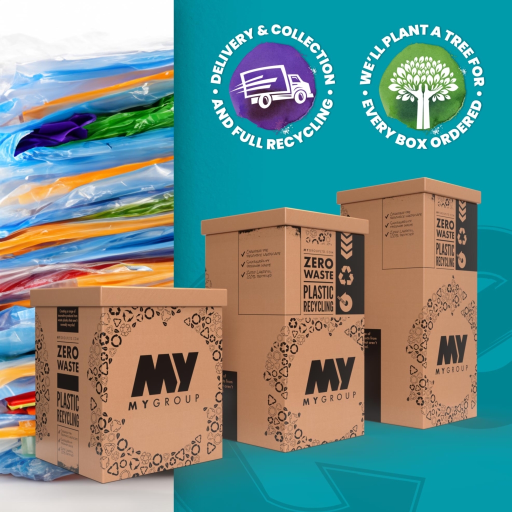 Plastic Bag Recycling Box ReFactory Plastic Waste Recycling