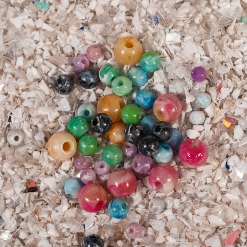 Recycled Bottle Cap Beads