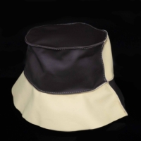 FestivalWorks Adult Luxury Leather Bucket Hat