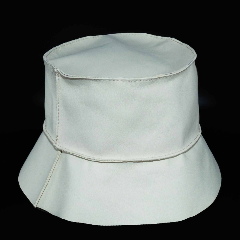 FestivalWorks Adult Luxury Leather Bucket Hat