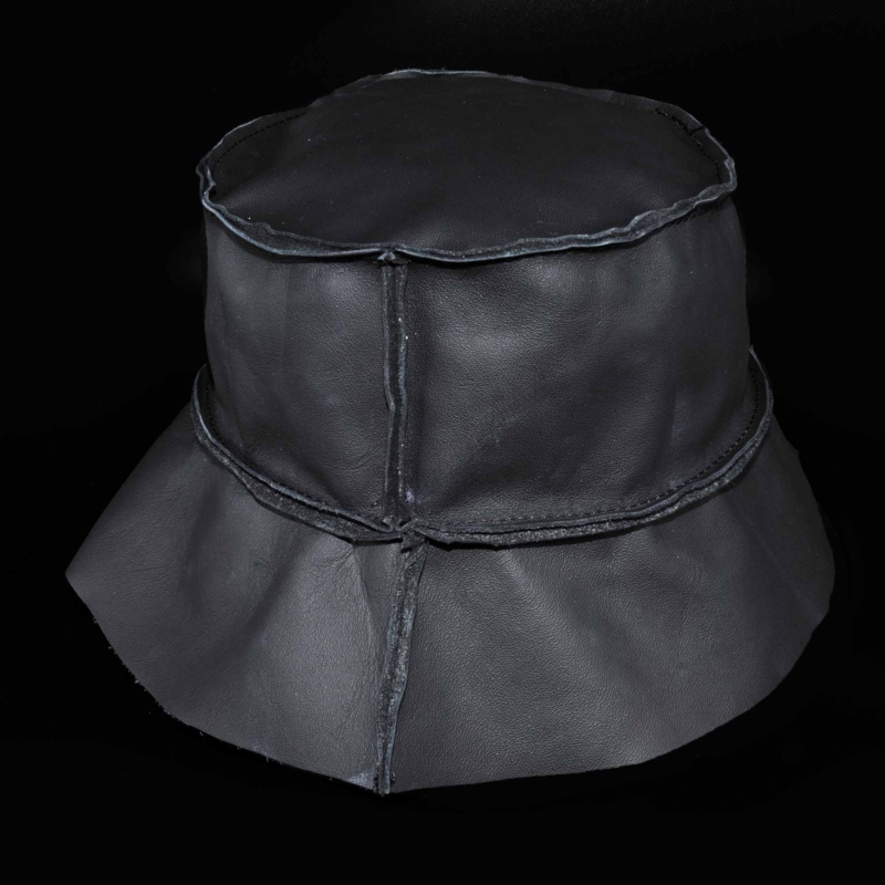 FestivalWorks Adult Luxury Leather Bucket Hat