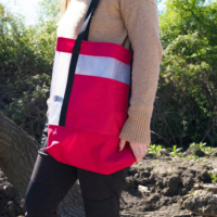 Post-E Beach Tote Bag