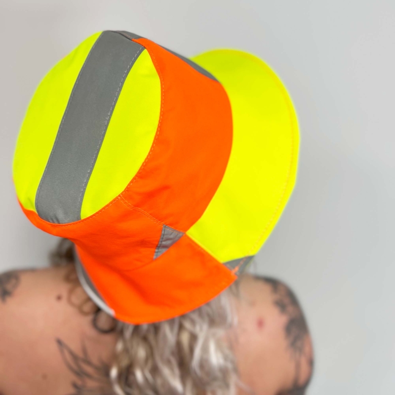 FestivalWorks Deluxe Adult High-Vis Bucket Hat