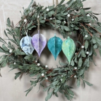 Sustainable Christmas Recycled Plastic Decoration