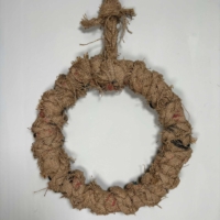 Sustainable Christmas Hessian Wreath